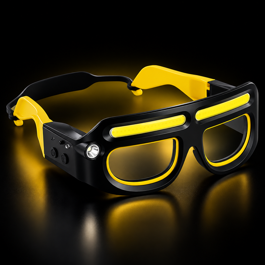 LUMVEX™ – Okulary ochronne LED 2w1 z latarką 800 lm